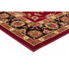 Charook 2376 Red Traditional Pattern Black Border Runner Rug - Rugs Of Beauty - 2