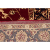 Charook 2376 Red Traditional Pattern Black Border Runner Rug - Rugs Of Beauty - 5