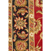 Charook 2376 Red Traditional Pattern Black Border Rug - Rugs Of Beauty - 7
