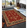 Charook 2376 Red Traditional Pattern Black Border Rug - Rugs Of Beauty - 3