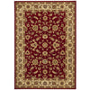 Charook 2376 Red Traditional Pattern Ivory Border Rug - Rugs Of Beauty - 1