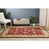 Charook 2376 Red Traditional Pattern Ivory Border Rug - Rugs Of Beauty - 2
