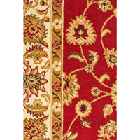 Charook 2376 Red Traditional Pattern Ivory Border Rug - Rugs Of Beauty - 6