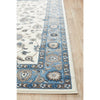Charook 2376 White Traditional Pattern Blue Border Rug - Rugs Of Beauty - 4