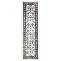 Charook 2376 White Traditional Pattern White Border Runner Rug - Rugs Of Beauty - 1
