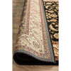 Charook 2375 Black Traditional Pattern Ivory Border Rug - Rugs Of Beauty - 7