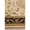Charook 2375 Ivory Traditional Pattern Black Border Rug - Rugs Of Beauty - 5