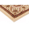 Charook 2375 Ivory Traditional Pattern Ivory Border Runner Rug - Rugs Of Beauty - 2