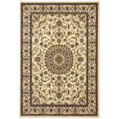 Charook 2375 Ivory Traditional Pattern Ivory Border Rug - Rugs Of Beauty - 1