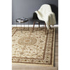 Charook 2375 Ivory Traditional Pattern Ivory Border Rug - Rugs Of Beauty - 2