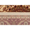 Charook 2375 Ivory Traditional Pattern Burgundy Border Runner Rug - Rugs Of Beauty - 5