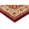 Charook 2375 Red Traditional Pattern Ivory Border Runner Rug - Rugs Of Beauty - 2
