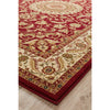 Charook 2375 Red Traditional Pattern Ivory Border Rug - Rugs Of Beauty - 3