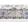 Charook 2375 White Traditional Pattern Beige Border Runner Rug - Rugs Of Beauty - 3