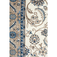 Charook 2375 White Traditional Pattern Beige Border Rug - Rugs Of Beauty - 6