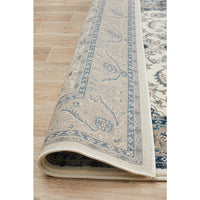 Charook 2375 White Traditional Pattern Beige Border Rug - Rugs Of Beauty - 7