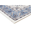 Charook 2375 White Traditional Pattern Blue Border Runner Rug - Rugs Of Beauty - 4