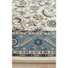 Charook 2375 White Traditional Pattern Blue Border Rug - Rugs Of Beauty - 5