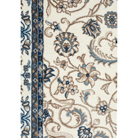 Charook 2375 White Traditional Pattern White Border Rug - Rugs Of Beauty - 6