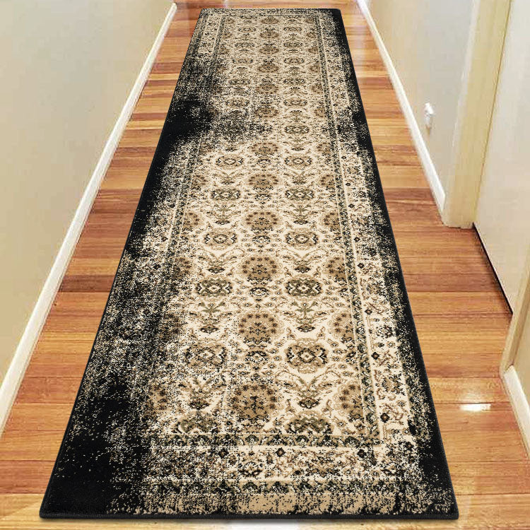 Kota 1422 Black Brown Transitional Patterned Rug - Rugs Of Beauty - 7