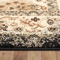 Kota 1422 Black Brown Transitional Patterned Rug - Rugs Of Beauty - 5
