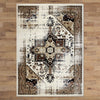 Kota 1423 Brown Beige Transitional Patterned Rug - Rugs Of Beauty - 3