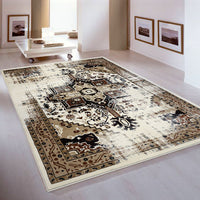 Kota 1423 Brown Beige Transitional Patterned Rug - Rugs Of Beauty - 2