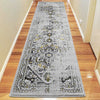 Kota 1423 Gold Beige Grey Transitional Patterned Rug - Rugs Of Beauty - 7