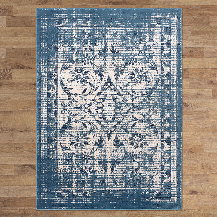 Kota 1424 Blue Beige Transitional Patterned Rug - Rugs Of Beauty - 3