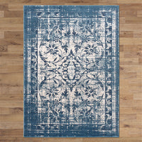 Kota 1424 Blue Beige Transitional Patterned Rug - Rugs Of Beauty - 3