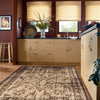 Kota 1424 Brown Cream Transitional Patterned Rug - Rugs Of Beauty - 2