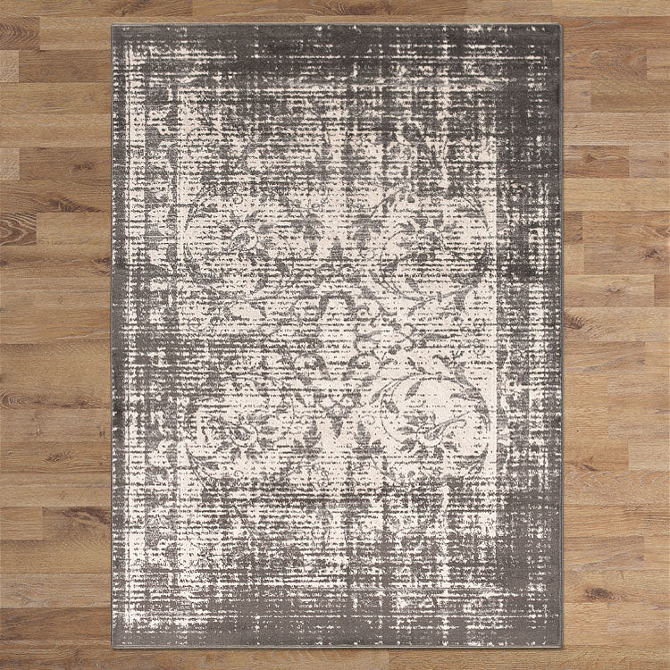 Kota 1424 Grey Beige Transitional Patterned Rug - Rugs Of Beauty - 3