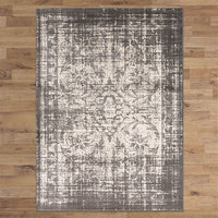 Kota 1424 Grey Beige Transitional Patterned Rug - Rugs Of Beauty - 3
