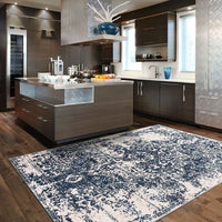 Kota 1425 Blue Beige Transitional Patterned Rug - Rugs Of Beauty - 2