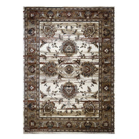Kota 1426 Brown Beige Transitional Patterned Rug - Rugs Of Beauty - 1