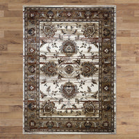 Kota 1426 Brown Beige Transitional Patterned Rug - Rugs Of Beauty - 3