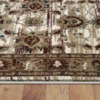 Kota 1426 Brown Beige Transitional Patterned Rug - Rugs Of Beauty - 5