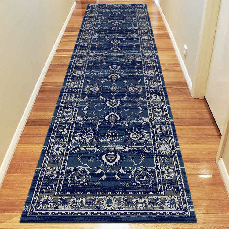 Kota 1426 Navy Blue Beige Transitional Patterned Rug - Rugs Of Beauty - 7