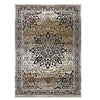 Kota 1427 Beige Brown Black Transitional Patterned Rug - Rugs Of Beauty - 1
