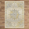 Kota 1427 Gold Beige Grey Transitional Patterned Rug - Rugs Of Beauty - 3