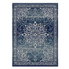 Kota 1427 Navy Blue Beige Transitional Patterned Rug - Rugs Of Beauty - 1