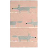 Scion Mr Fox Blush 25302 Modern Designer Wool Rug - Rugs Of Beauty - 1