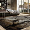 Quilon 1675 Sand Modern Abstract Patterned Rug - Rugs Of Beauty - 2