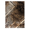 Quilon 1678 Sand Modern Abstract Patterned Rug - Rugs Of Beauty - 1