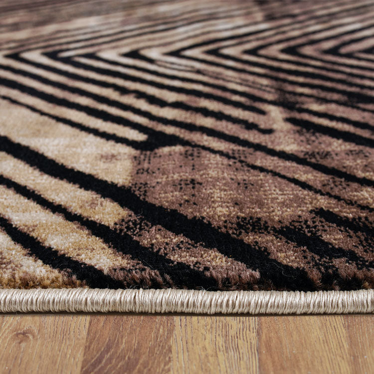 Quilon 1678 Sand Modern Abstract Patterned Rug - Rugs Of Beauty - 6