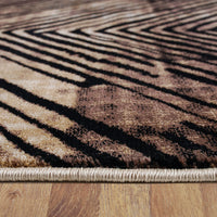 Quilon 1678 Sand Modern Abstract Patterned Rug - Rugs Of Beauty - 6