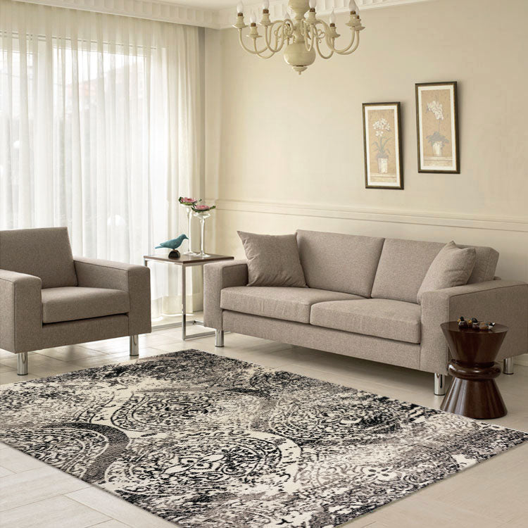 Quilon 1679 Granite Modern Abstract Patterned Rug - Rugs Of Beauty - 2