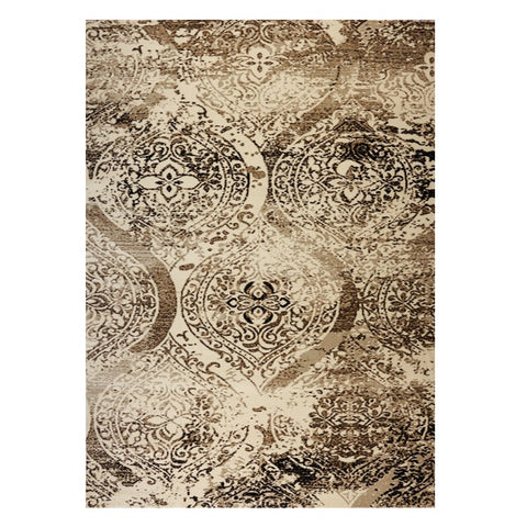 Quilon 1679 Sand Modern Abstract Patterned Rug - Rugs Of Beauty - 1