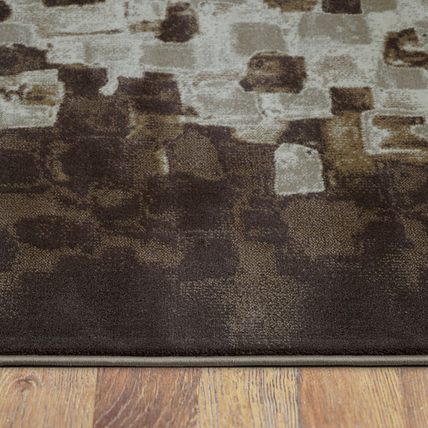 Quilon 1680 Clay Modern Abstract Patterned Rug - Rugs Of Beauty - 5