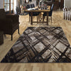 Quilon 1681 Clay Modern Abstract Patterned Rug - Rugs Of Beauty - 2